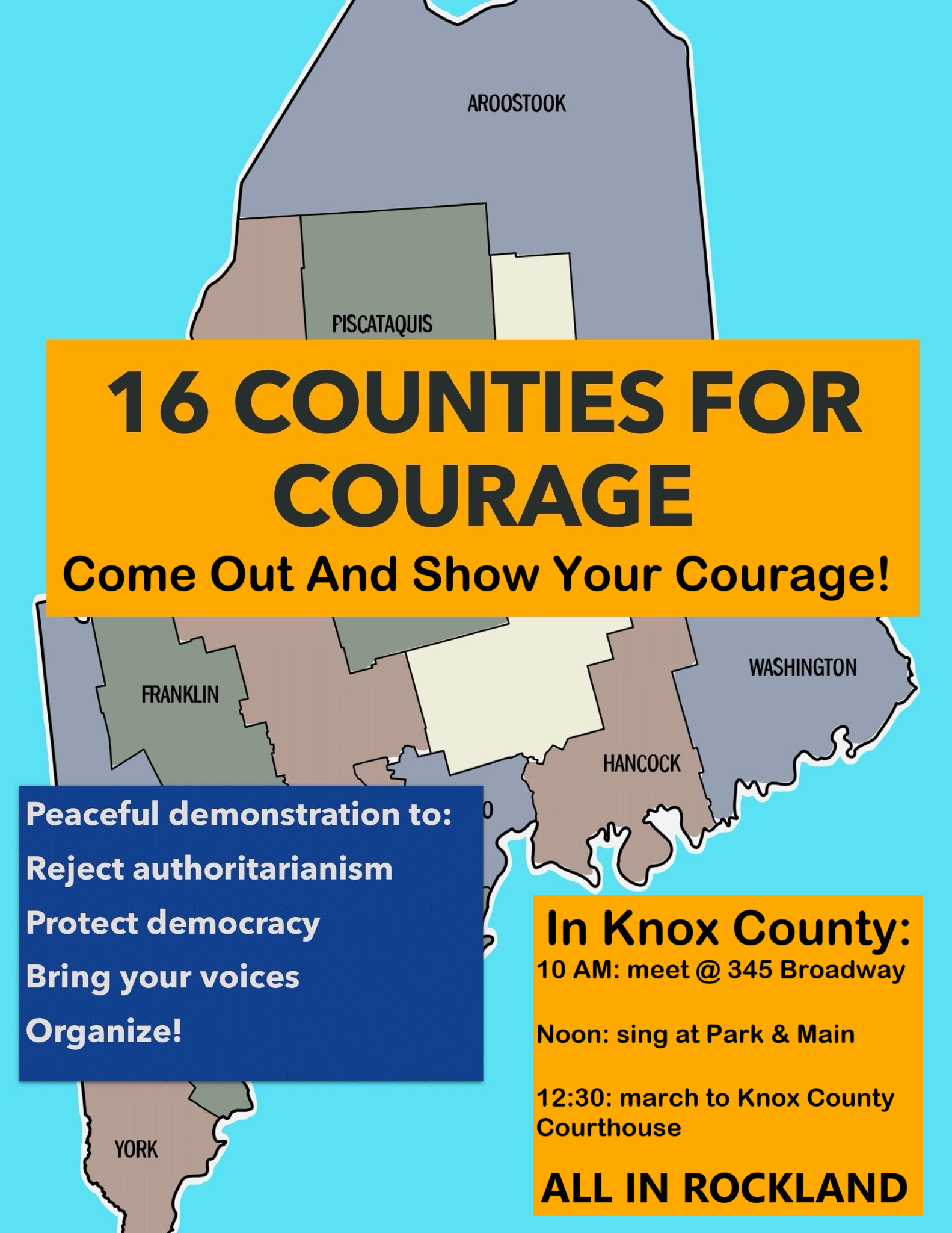 Pen Bay Pilot: The Audacity Joins Maine’s 16-County Day of Courage on March 1, 2024