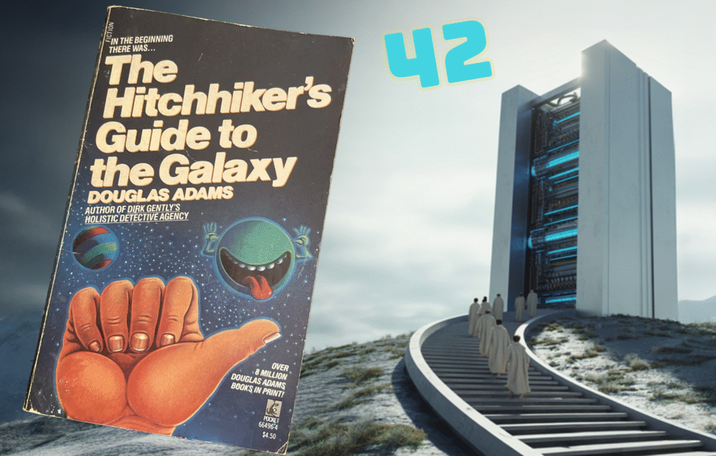 Hitchhiker's Guide To The Galaxy 42 supercomputer